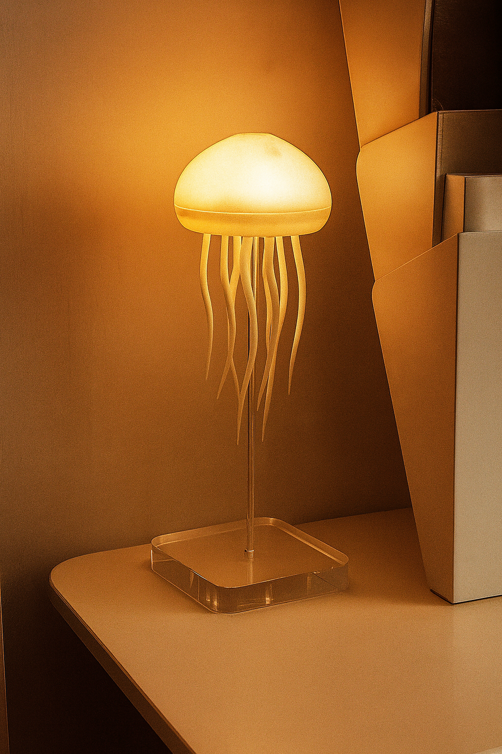 Ethereal Jelly Lamp JELLYFISH LAMP| RGB | MOVABLE TANTACLES
