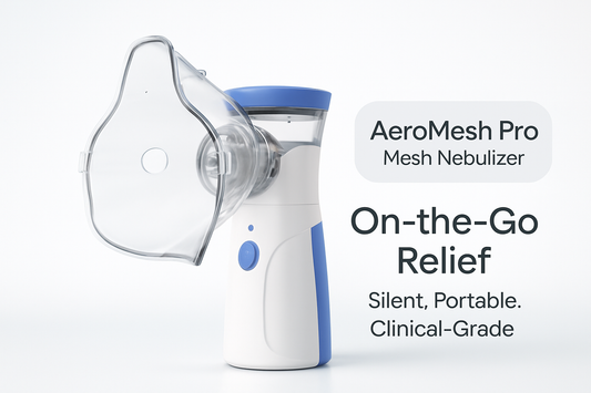 AeroMesh Pro ™️|Mesh Nebulizer| Portable
