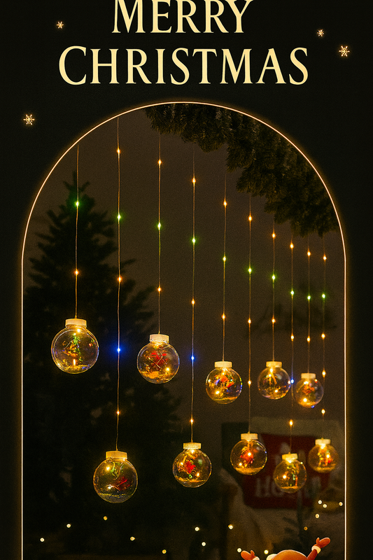 HevenGlow™️| Premium Tree & Bauble Window Decor| Wishball