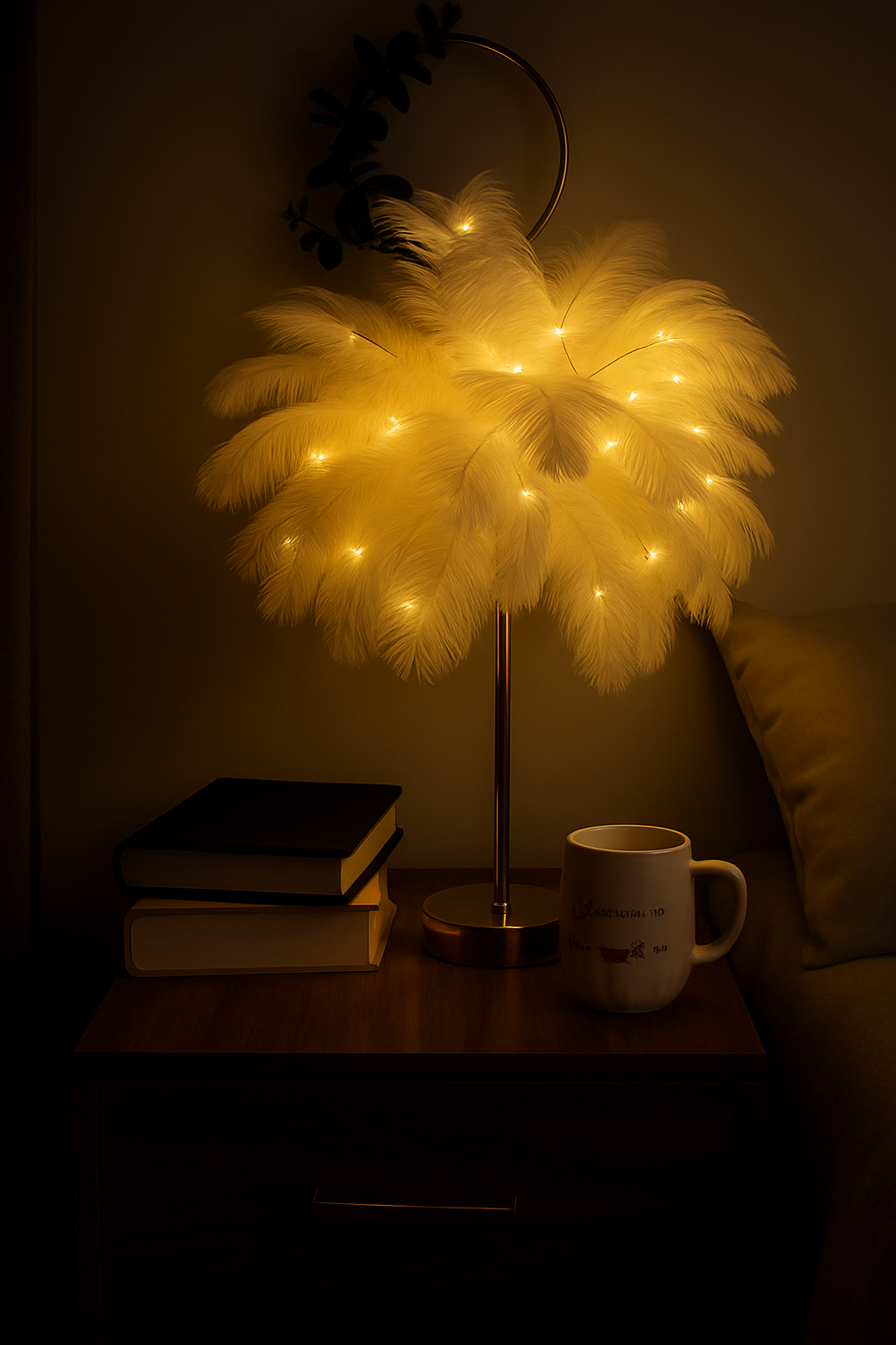 LumiFeather™ Luxe Lamp - Elegant Ambient Lighting