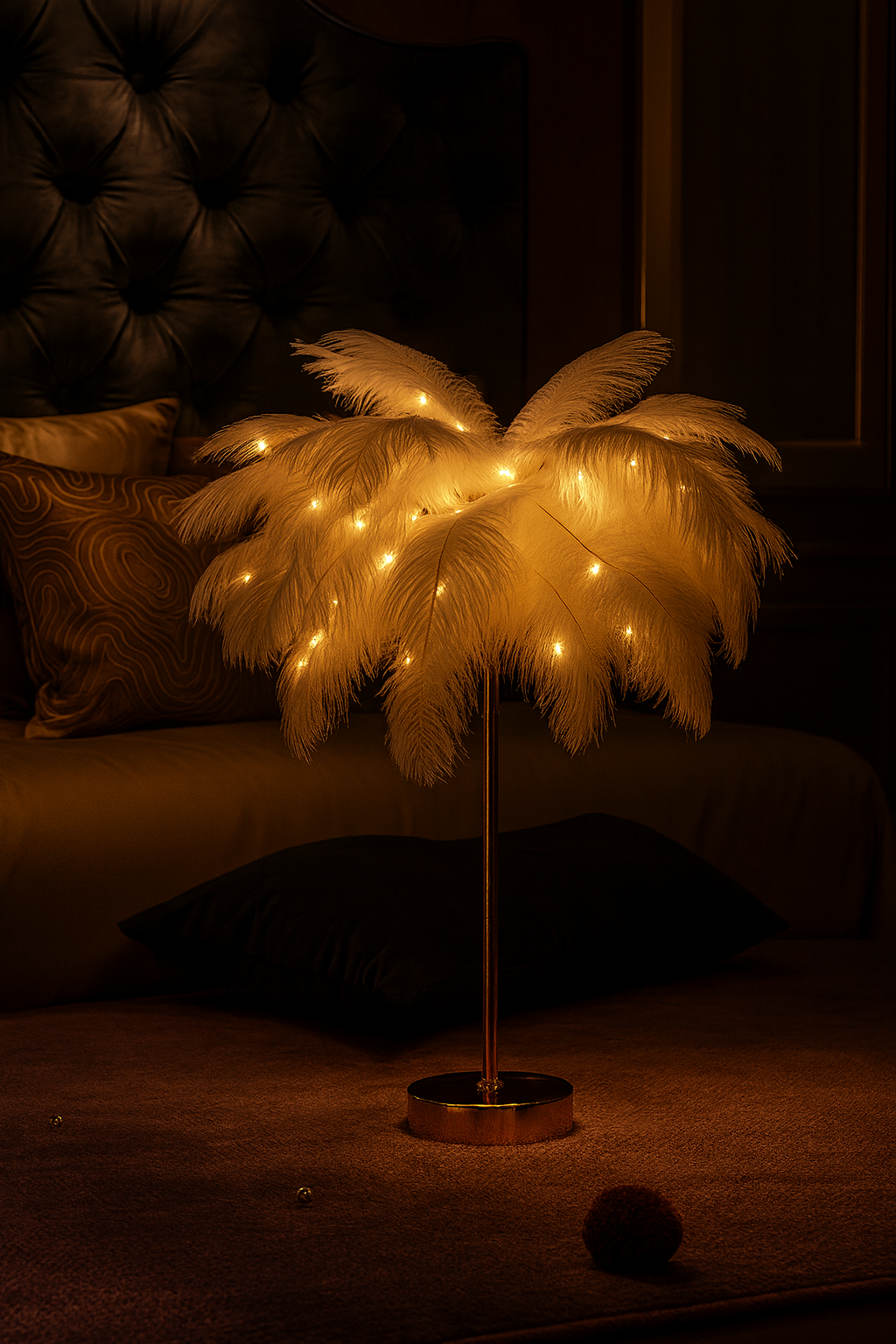 LumiFeather™ Luxe Lamp - Elegant Ambient Lighting
